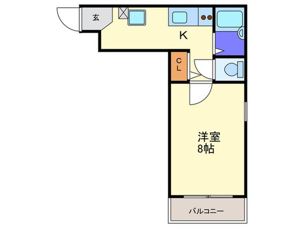 サフィ－ル高宮の物件間取画像